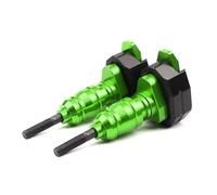 Motor Topes Anticaida Para GSX-S750 GSX-S1000 GSXS750 GSX S750 1000 Marco Protección Contra Caídas Motocicleta Protector Carenado Deslizante Almohadilla Choques(Green)