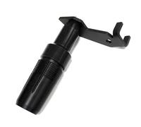 Motor Topes Anticaida Para Kawasaki Para Ninja 400 Z400 Deslizadores Marco Motocicleta Almohadilla Choque Protección Contra Caídas Deslizador Escape(Exhaust Slider-Black)