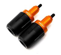 Motor Topes Anticaida Para KAWASAKI Z900 Z900SE 2017-2025 Deslizadores Marco Motocicleta Almohadilla Choque Protección Contra Caídas Deslizador Escape(Frame Sliders-Orange)