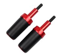 Motor Topes Anticaida Para MV Agusta Para Brutale 675 800 Motocicleta CNC Protección Contra Caídas Marco Deslizante Carenado Protector Crash Pad(Red)