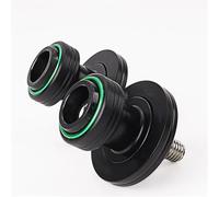 Motor Topes Anticaida Para Triumph Para Street Para Triple 765 S RS 675 R RX Para Trident 660 Moto Motocicleta M8 Soporte Bobina Basculante Carrete Deslizante(Green)