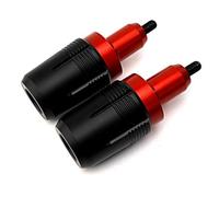 Motor Topes Anticaida Para Yamaha MT03 2014-2024 CNC Deslizadores Marco Motocicleta Almohadilla Choque Protección Contra Caídas Deslizador Escape(Frame Sliders-Red)