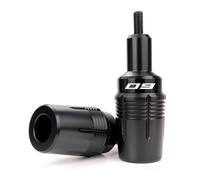 Motor Topes Anticaida Para YAMAHA MT09 MT-09 SP 2014-2026 Deslizadores Marco Motocicleta Rueda Horquilla Deslizante Eje Protector Choque Soporte Basculante(2021-2026-Black)