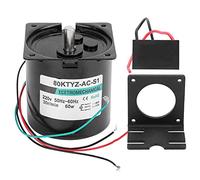 Motor Torvex, motor eléctrico síncrono de CA de 60 W con condensador y soporte, motor de accionamiento de alto par CW/CCW XD80KTYZ (30 rpm/min CA 220 V)