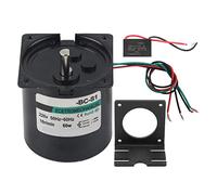 Motor Torvex, motor eléctrico síncrono de imanes permanentes de CA de 60 W con giro en sentido horario y antihorario, motor de accionamiento de alto par para máquina herramienta (10 rpm/min CA 220 V)