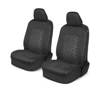 Motor Trend GrandPrix - Fundas de Asiento para automóviles, Fundas de Asiento de Coche en Relieve para Asientos Delanteros, Fundas Interiores para automóvil, camión, camioneta, SUV, 2 Unidades