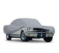 Motor Trend OC443 Comfort Protect Cubierta de coche al aire libre ajuste personalizado para Ford Mustang 1965-2004 para todo tipo de clima, impermeable, transpirable