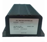Motor turístico eléctrico 36V 48V 500A de DC del regulador 1205M5603 del coche de cuatro ruedas con el sistema operativo avanzado