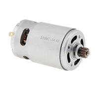Motor Vehículo 1PC 9T 11T 12T 14T 15 dientes RS550 DC Motor 10,8 V 12V 14,4 V 16,8 V 18V 21V 25V taladro eléctrico Motor destornillador eléctrico paseo Recargable ( Color : 12V 23000rpm , Size : 15 Te