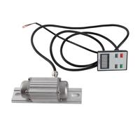 Motor vibrador de hormigón 7500 RPM Aleación de aluminio Velocidad Pantalla digital ajustable Prevención IP65 Motor de vibración sin escobillas DC 12 V para construcción Minería y (15W)