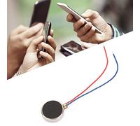 Motor vibrador Mini, 5pcs DC 3V 80mA Pager y teléfono celular Moneda plana Vibrador Micro Motor de cepillo de CC en miniatura impermeable para teléfonos móviles, Pager (27mm)