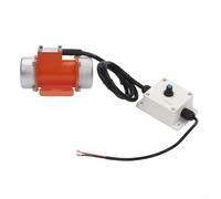 Motor vibratorio eléctrico 30W 4000RPM Motor de vibración CC ajustable sin escobillas con controlador de velocidad IP65 impermeable para minería industrial Construcción Equipo de masaje naranja