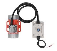 Motor vibratorio eléctrico de velocidad 4000 RPM, motor de vibración CC sin escobillas de fuerza excitante ajustable con controlador velocidad 30 W para silla de masaje eléctrica (CC 24 V)