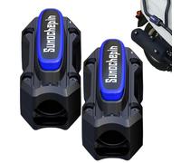 Motorbike Crash Bumper - 2pcs Advanced Protection, Crash Bar Protector, Motorcycle Bumper Protection | Anti-Scratch Motorcycle Engine Guard Bumpers For Engine Helper Fits 0.78-1.02in Pipe