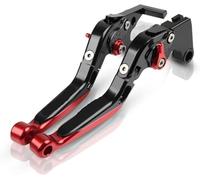 Motorbike Drum Brakes Motorcycle Accessories Adjustable Foldable Handle Levers Brake Clutch Lever For Suzuki For GSR400 2008-2012 Reservoir Levers,Palanca de Freno y Embrague