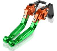 Motorbike Drum Brakes Motorcycle Accessories CNC Adjustable Extendable Foldable Brake Clutch Levers For Kawasaki For ZX636R 2005 2006 Reservoir Levers ,embrague de freno de motocicleta