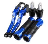 Motorbike Drum Brakes Motorcycle Adjustable Brake Clutch Levers Handlebar Hand Grips Ends For Kawasaki For Z125 For Z125PRO 2015-2018 Reservoir Levers,Palanca de Freno y Embrague