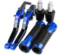 Motorbike Drum Brakes Motorcycle Adjustable Brake Clutch Levers Handlebar Hand Grips Ends For Kawasaki For Z125 For Z125PRO 2015-2018 Reservoir Levers,Resistente al Uso