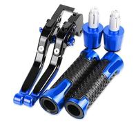 Motorbike Drum Brakes Motorcycle Adjustable Brake Clutch Levers Handlebar Hand Grips Ends For Kawasaki For Z125 For Z125PRO 2015-2018 Reservoir Levers,Palanca de Freno y Embrague