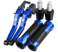 Motorbike Drum Brakes Motorcycle Adjustable Brake Clutch Levers Handlebar Hand Grips Ends For Kawasaki For Z125 For Z125PRO 2015-2018 Reservoir Levers,Resistente al Uso