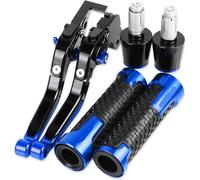 Motorbike Drum Brakes Motorcycle Adjustable Brake Clutch Levers Handlebar Hand Grips Ends For Kawasaki For Z125 For Z125PRO 2015-2018 Reservoir Levers,Resistente al Uso