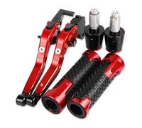 Motorbike Drum Brakes Motorcycle Aluminum Adjustable Brake Clutch Levers Handlebar Hand Grips Ends For Yamaha For FZ600 1987-1989 Reservoir Levers ，embrague de freno de motocicleta