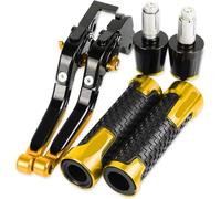 Motorbike Drum Brakes Motorcycle Aluminum Adjustable Brake Clutch Levers Handlebar Hand Grips Ends For Ducati For Monster797 2017 2018 Reservoir Levers,Palanca de Freno y Embrague