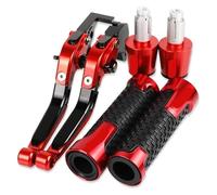 Motorbike Drum Brakes Motorcycle Aluminum Brake Clutch Levers Handlebar Hand Grips Ends For Ducati Carbon 2011-2015 Reservoir Levers,Palanca de Freno y Embrague