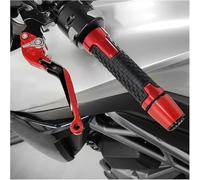 Motorbike Drum Brakes Motorcycle Aluminum Brake Clutch Levers Handlebar Hand Grips Ends For Ducati For Hypermotard1100 2007-2012 Reservoir Levers,Palanca de Freno y Embrague