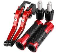 Motorbike Drum Brakes Motorcycle Aluminum Brake Clutch Levers Handlebar Hand Grips Ends For Ducati For MTS1100S 2007-2009 Reservoir Levers,Palanca de Freno y Embrague