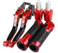 Motorbike Drum Brakes Motorcycle Aluminum Brake Clutch Levers Handlebar Hand Grips Ends For Ducati For Hypermotard1100 2007-2012 Reservoir Levers,Palanca de Freno y Embrague