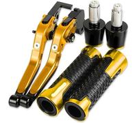 Motorbike Drum Brakes Motorcycle Aluminum Brake Clutch Levers Handlebar Hand Grips Ends For Ducati For Hypermotard1100 2007-2012 Reservoir Levers,Palanca de Freno y Embrague