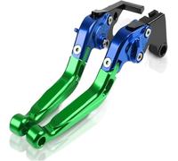 Motorbike Drum Brakes Motorcycle CNC Adjustable Extendable Foldable Brake Clutch Levers For Kawasaki For ZZR1400 2006-2016 Reservoir Levers,Palanca de Freno y Embrague
