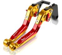 Motorbike Drum Brakes Motorcycle Handbrake Folding Extendable Adjustable Clutch Brake Levers For Aprilia For CAPANORD1200 2014-2016 Reservoir Levers,Palanca de Freno y Embrague