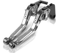 Motorbike Drum Brakes Motorcycle Handbrake Folding Extendable Moto Adjustable Clutch Brake Levers For Suzuki For B-King 2008-2012 Reservoir Levers,Palanca de Freno y Embrague