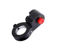 Motorbike Horn Switch Handlebar Bike Horn Switch Starter Button Kill Waterproof Switch Switch (black) (1pcs)