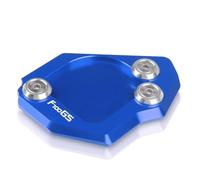 Motorbike Kickstand Foot Side Stand Extension Pad Support Plate Motorcycle Compatible with F700GS 2008-2015 F650GS Twin 2008-2014(Blue F700gs)