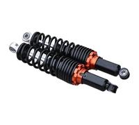 Motorbike Shock Absorber - 12.20 Inch Motorcycle Rear Suspension | Metal Damping System - Shock Absorber Pair with Thickened Spring Fast Response Construction for Motorbike Riding Comfort & Stability