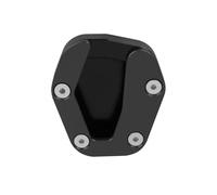 Motorbike Stand Para Moto para Guzzi V100 V 100 Mandello 2023 2024, soporte de pie apoyo lateral CNC para motocicleta, extensión almohadilla(Negro)
