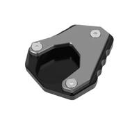 Motorbike Stand Placa de extensión para pata cabra CNC para motocicleta para NINJA 400 Z400 Z 2018-2023 almohadilla ampliación para caballete lateral(Gris)