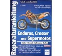 Motorbuch Verlag Instrucc. Reparación Enduros, TECHNIK-SONDERBAND 176 P.