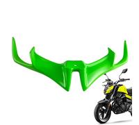 MOTORCHLE WINGLETS - Kit delantero ABS | Ala aerodinámica y pico | para aleta de tiburón | Alerón lateral dinámico decorativo para estilo de motocicleta, modificación, uso de carretera