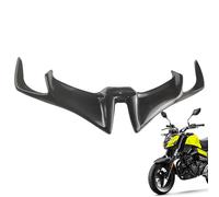 MOTORCHLE WINGLETS - Kit delantero ABS | Ala aerodinámica y pico | para aleta de tiburón | Alerón lateral dinámico decorativo para estilo de motocicleta, modificación, uso de carretera