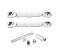 Motorcycle Accessories Adjustable Rear Suspension Drop Lowering Links Kit Fit For Suzuki For GSX-R1000 2007-2008 For GSXR1000(Silver)