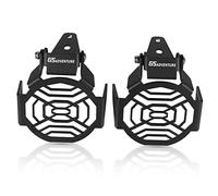 Motorcycle Accessories Flipable Fog Light Protector Guard Lamp Cover Shiled Compatible with BMW R1200GS R1250GS Adventure ADV R1200 R1250 GS (Color : GSADVENTURE Black, Size : A)
