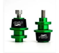 Motorcycle Accessories Swingarm Sliders Spools Screw Compatible with Z750 Z 750 2003-2012 2004 2005 2006 2007 2008 2009 2010(X Green)