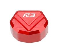 Motorcycle Accessories Switch Button Turn Signal Switch Key Cap Compatible with Yamaha YZF R3 2015 2016 2017 2018 2019 2020 2021-2024(Red)