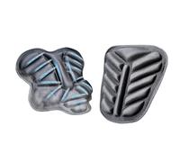 Motorcycle Air Seat Cushion | Foam Breathable Shock Absorbing Anti Slip Ventilated Comfort Pad Front & Rear Size 28.5×28cm / 22.5×21cm Lightweight Long Ride Riding Comfort Accessory Dirt Bike Sco