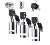 Motorcycle and Bicycle Anti-Theft Disc Brake Lock, Lockbike Disc Brake Lock-Theft Steel Zinc High Security Metal Motorcycle Bicycles Locks,Water Resistant Rust,forbicycles Motorbikes (3pcs)