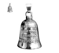 Motorcycle Angel Bells - Good Luck Riding Bell, Pendant With Ring, Protective Safety Charm Keychain Accessory | For Riders Blessing Travel Protection Use Riding Bell, Angel Charm, Bike Keychain